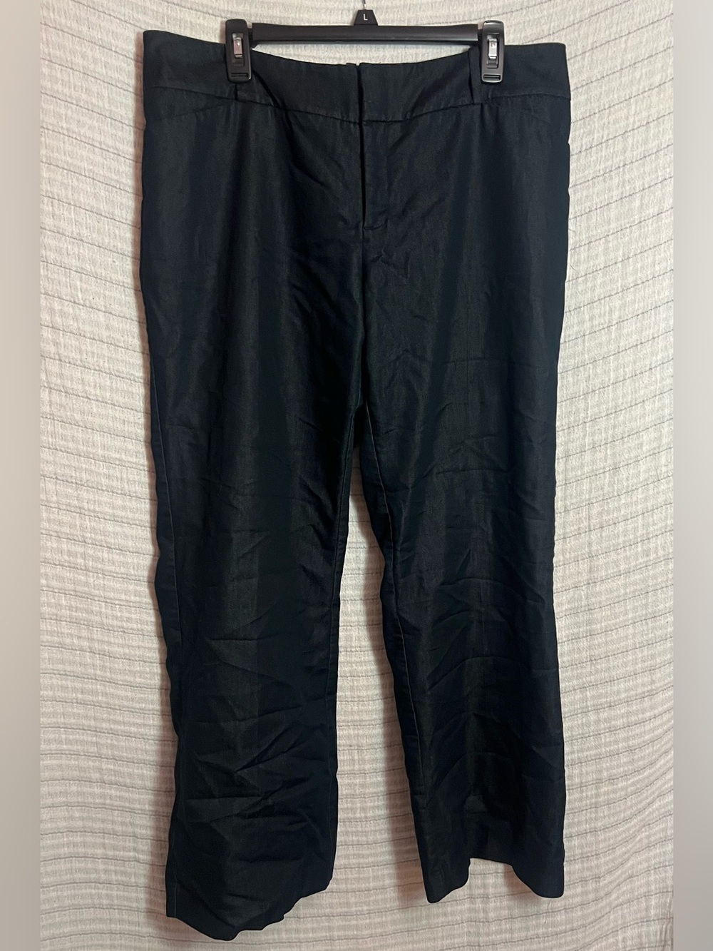 Mossimo Supply Co. Wide Leg Trouser Pants — Midnight Blue